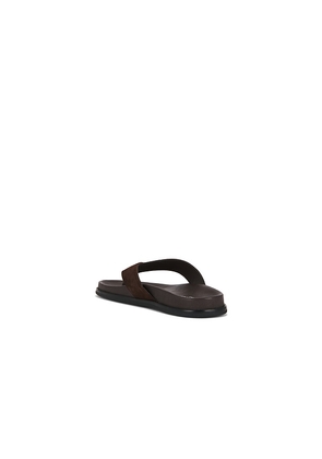 Tony Bianco Loop Flip Flop in Chocolate. Size 37. Also in 38, 40.
