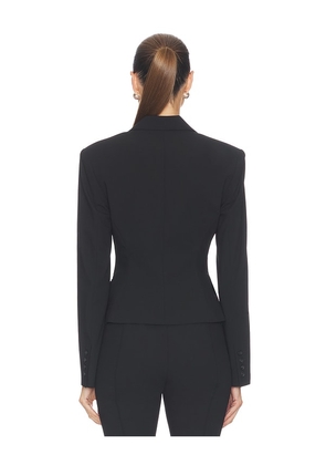 Smythe Two Button Tillie Blazer in Black. Size 0. Also in 8.