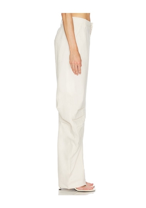 ROTATE Linen Suiting Pants in Beige. Size 32. Also in 34, 36, 40.