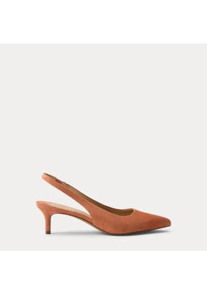Lolah II Suede Slingback Pump