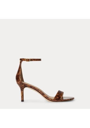 Allie Mid-Heel Tortoiseshell Sandal