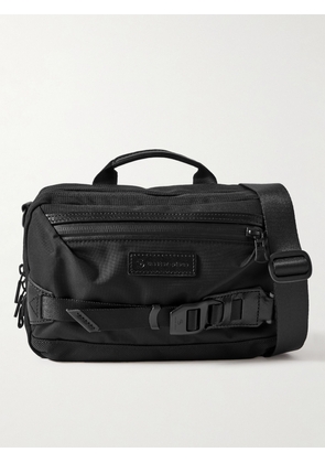 Master-Piece - Potential Small Leather-Trimmed CORDURA® Nylon Messenger Bag - Men - Black