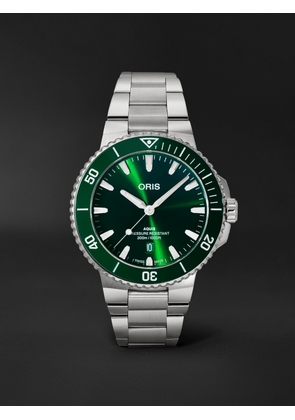 Oris - Aquis Date Automatic 43.5mm Stainless Steel Watch, Ref. No. 01 733 7789 4157-07 8 23 04PEB - Men - Green