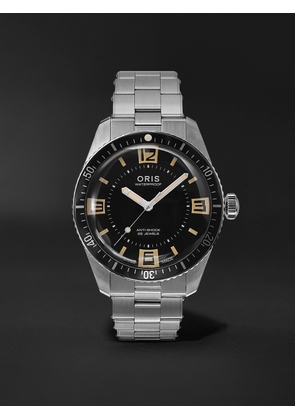 Oris - 60th Anniversary Edition Automatic 40mm Stainless Steel Watch, Ref. No. 01 733 7772 4034-Set - Men - Black