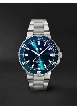 Oris - Aquis Date Automatic 43.5mm Stainless Steel Watch, Ref. No. 01 733 7789 4135-07 8 23 04PEB - Men - Blue