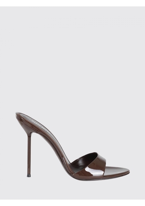 Heeled Sandal PARIS TEXAS Woman color Brown