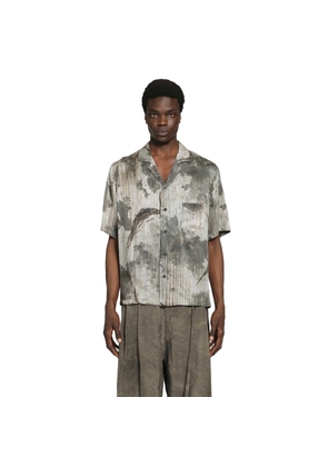 Digital Print Short Sleeve Pocket Shirt