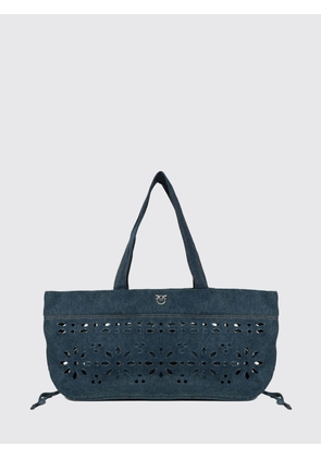 Tote Bag PINKO Woman color Denim