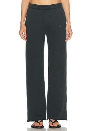 LDMA All Day Straight Leg Sweatpant in Vintage Black - Black. Size S (also in M, L).