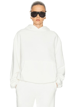 LDMA Heritage Hoodie in Cream - Cream. Size XS (also in S, M, L).