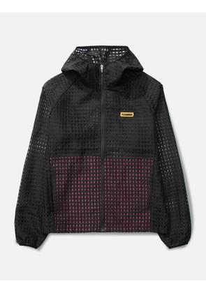 System Plaid Hooded Jacket