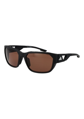 Adidas Black Plastic Sunglasses