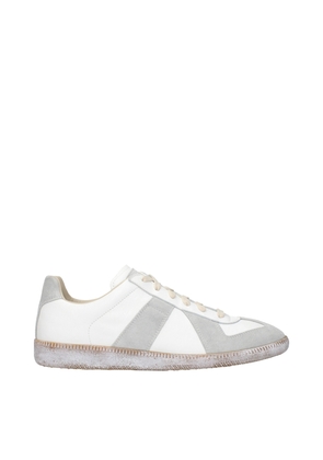 Maison Margiela Blue Leather Athletic Sneakers - EU40.5/US7.5