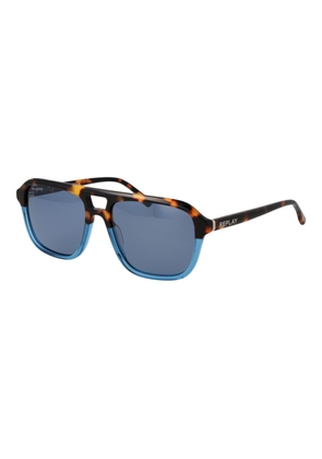 Replay Multicolor Acetate Sunglasses