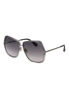 Max Mara Gray Metal Sunglasses