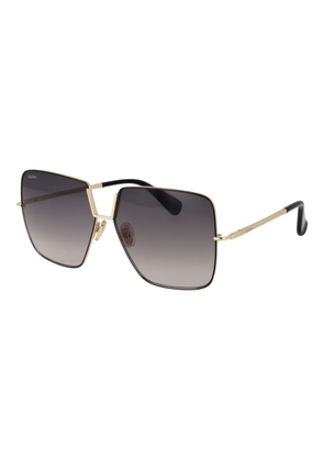 Max Mara Black Metal Sunglasses
