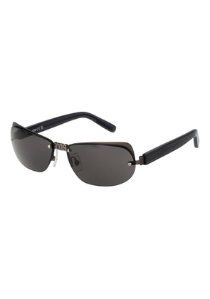 GCDS Gray Plastic Sunglasses