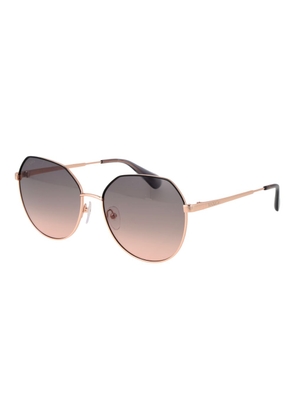 Max & Co Rose Gold Metal & Plastic Sunglasses