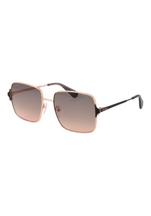 Max & Co Rose Gold Metal Sunglasses