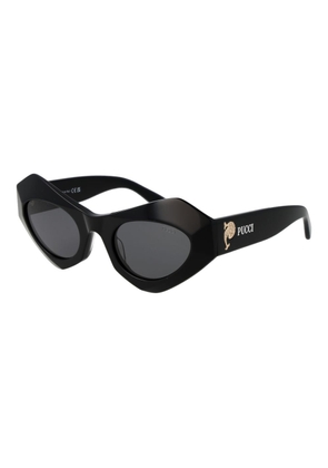 Emilio Pucci Black Plastic Sunglasses