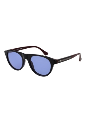 Web Blue Plastic Sunglasses