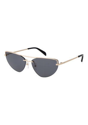 Emilio Pucci Gold Metal Sunglasses