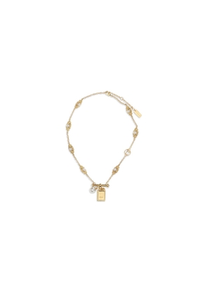 Chloé Gold Brass Necklace - One Size
