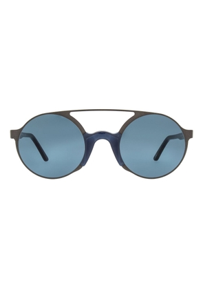 Andy Wolf Gray Metal Sunglasses
