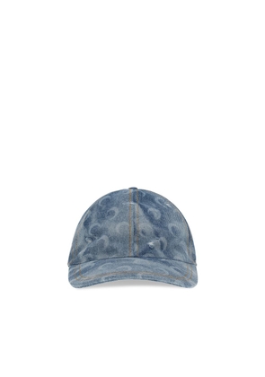 Marine Serre Blue Cotton Cap (Baseball Hat) - UNI