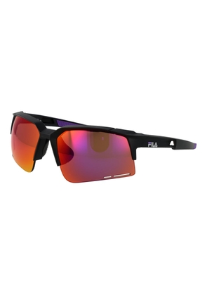 Fila Black Plastic Sunglasses