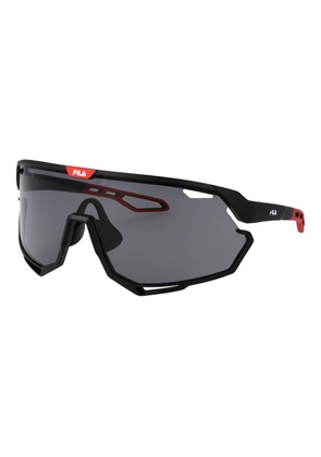 Fila Black Plastic Sunglasses