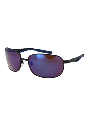 Fila Black Stainless Steel Sunglasses