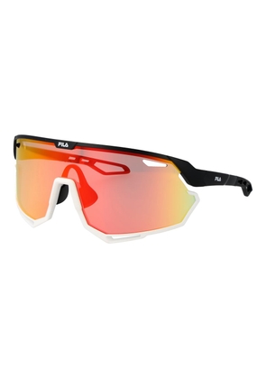 Fila Black Plastic Sunglasses