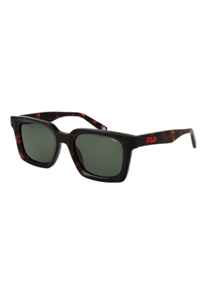 Fila Brown Cellulose Acetate Sunglasses