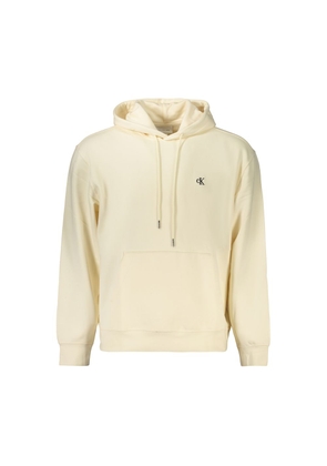 Calvin Klein Beige Cotton Men Sweatshirt - XS
