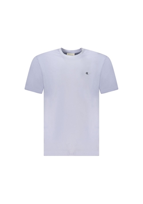 Calvin Klein Azzurro Cotton Men's T-Shirt - S