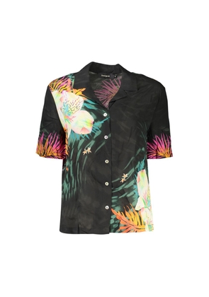 Desigual Black Viscose Womens Shirt - XS