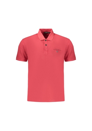 Napapijri Rosso Cotton Men's Polo - S
