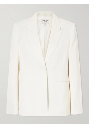 TWP - Satin Blazer - Neutrals - x small,small,medium,large,x large