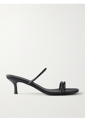 ST. AGNI - Leather Sandals - Black - IT35,IT36,IT37,IT38,IT39,IT40,IT41,IT42