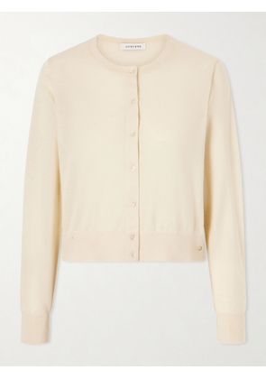 Anine Bing - Moni Wool And Cashmere-blend Cardigan - Neutrals - x small,small,medium,large