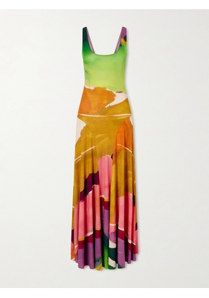 Ulla Johnson - Malie Printed Stretch-jersey Maxi Dress - Multi - x small,small,medium,large,x large