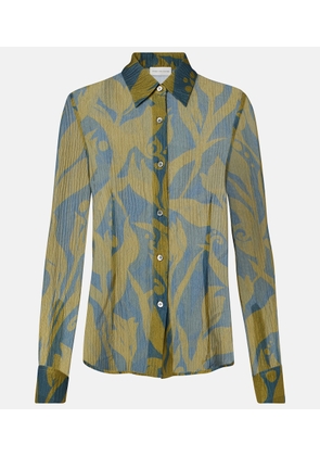 Dries Van Noten Printed silk shirt