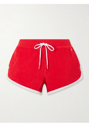 Polo Ralph Lauren - Cotton-blend Terry Shorts - Red - xx small,x small,small,medium,large,x large