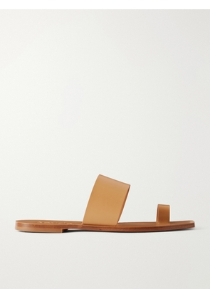 Aeyde - Sibel Leather Flat Sandals - Brown - EU 35,EU 36,EU 36.5,EU 37,EU 37.5,EU 38,EU 38.5,EU 39,EU 39.5,EU 40,EU 40.5,EU 41,EU 41.5,EU 42