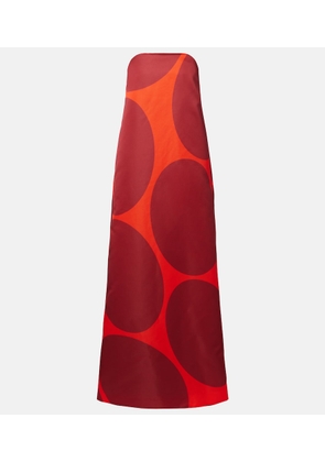 Dries Van Noten Polka-dot gown