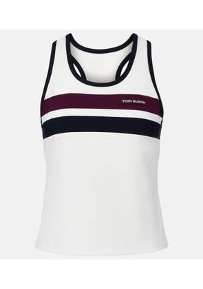 Tory Burch Striped jersey tank top
