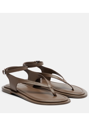 A.Emery Sabine leather thong sandals