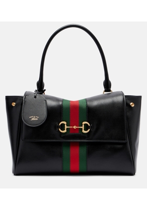 Gucci Paparazzo Medium leather tote bag