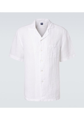Fedeli Linen bowling shirt